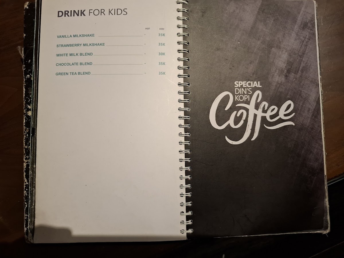 Din's Kopi - Inspiring Story Menu - Image 3